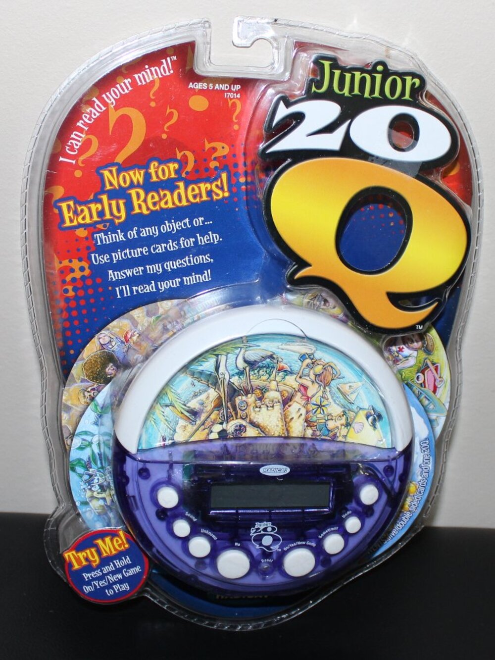 3/$88❤️sealed Junior 20 Q Questions Early Reader Handheld Electronic Game Radica